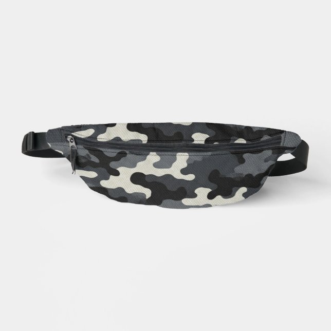 Urbanes militärisches Tarnmuster Bauchtasche (Vorderseite)
