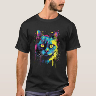 Urbanes Skizzenbuch Katzenzeichnung Strassenkunst T-Shirt