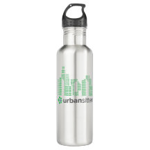 UrbanSitter Wasser-Flasche (24 Unze), Edelstahl