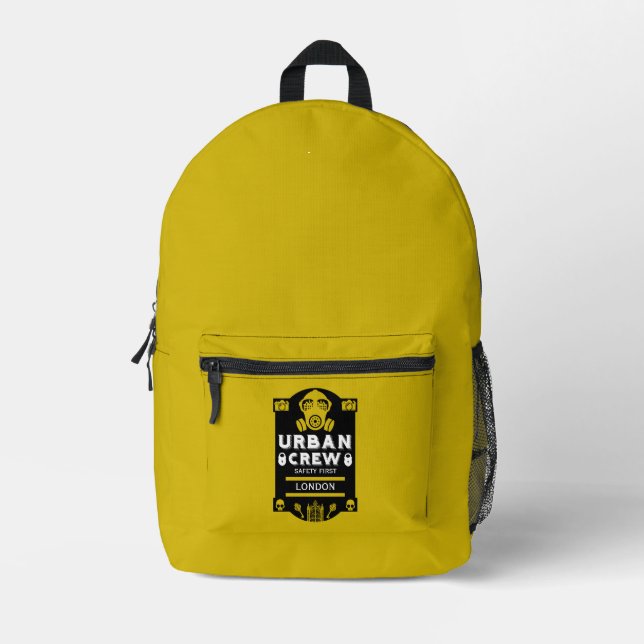Urbex Bedruckter Rucksack (Vorderseite)