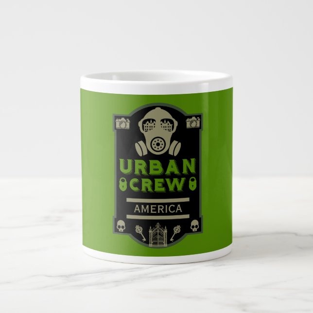Urbex Jumbo-Tasse (Vorderseite)