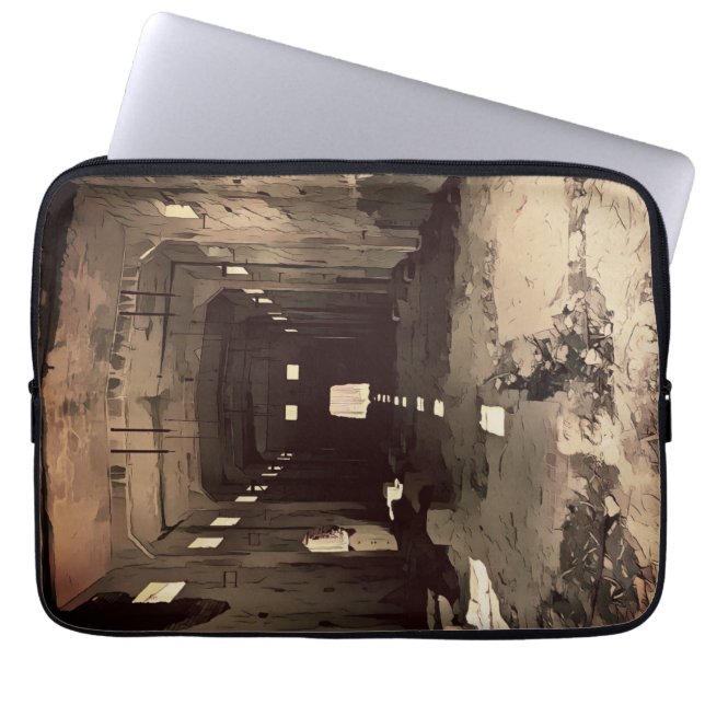 Urbex Laptopschutzhülle (Vorderseite)