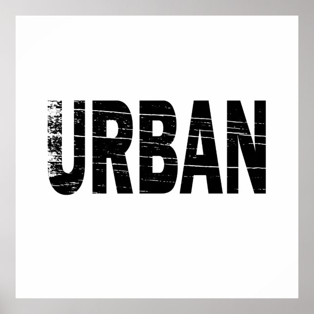 Urbex Urbanart Urban Explorer Poster (Vorne)