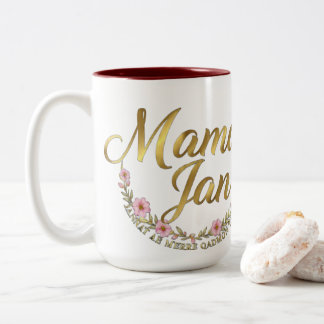Urdu Muttertags-Tasse | Mama Jan Kaffeetasse | Ges