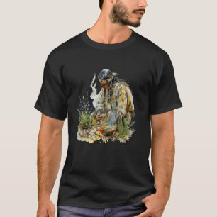 Ureinwohner der amerikanischen Stämme Native India T-Shirt