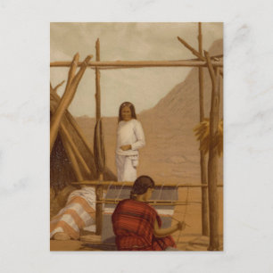 Ureinwohner des Landes Navajo Postkarte