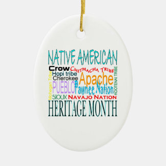 Ureinwohner-Erbmonat Keramikornament