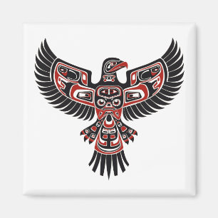 Ureinwohner Haida des Pazifischen Nordwestens Magnet