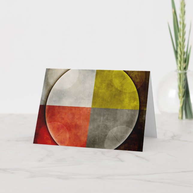 Ureinwohner-heiliges Band Karte (Vorderseite)