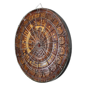 Ureinwohner-Kalender Dartscheibe