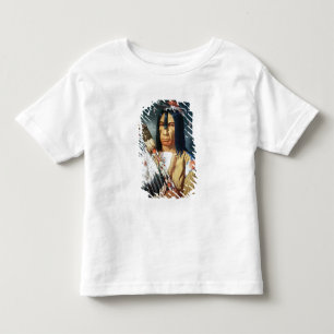 Ureinwohner-Leiter der Creeleute von Kanada Kleinkind T-shirt