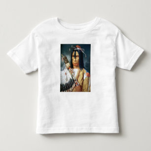 Ureinwohner-Leiter der Creeleute von Kanada Kleinkind T-shirt