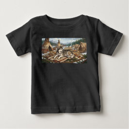 Ureinwohner Malamute Baby T-shirt