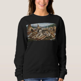 Ureinwohner Malamute Sweatshirt