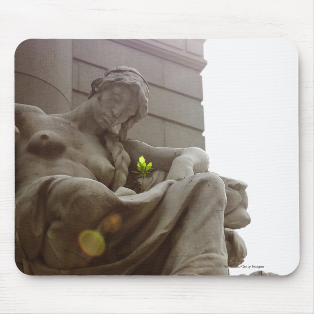 Ureinwohner-nationales Museums-Statue Mousepad (Vorne)