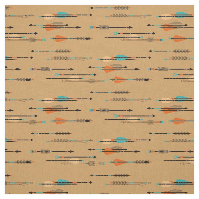 Ureinwohner-Pfeile Stoff (Muster)