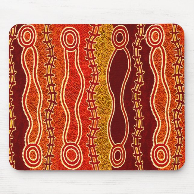 Ureinwohner-Schlangen . Mousepad (Vorne)