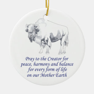 Ureinwohner-Symbolismus Keramik Ornament