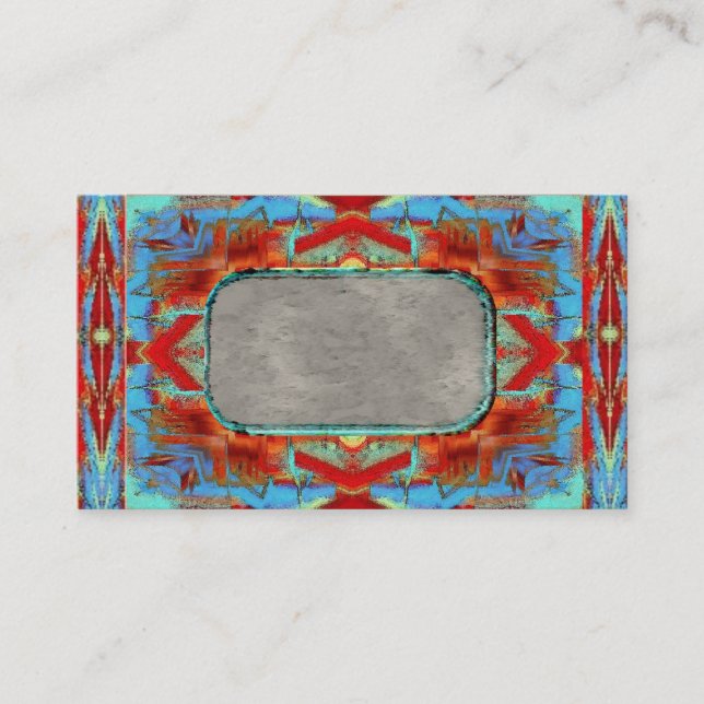 Ureinwohner-Visitenkarte Visitenkarte (Vorderseite)