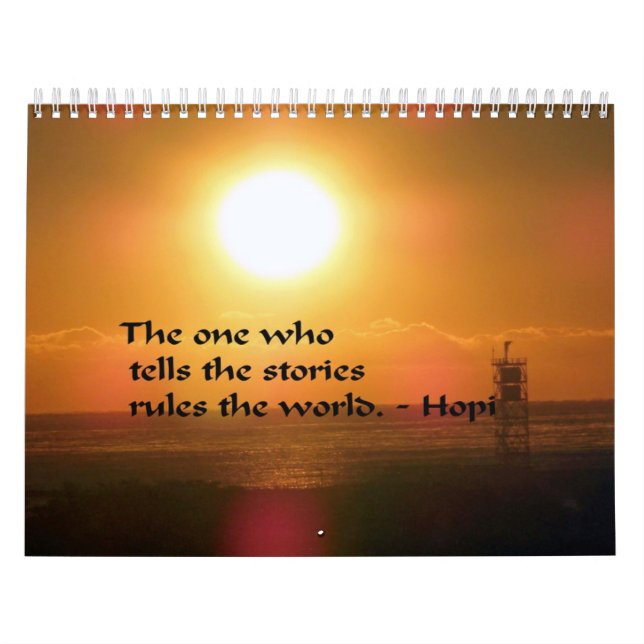 Ureinwohner-Zitate Kalender (Titelbild)