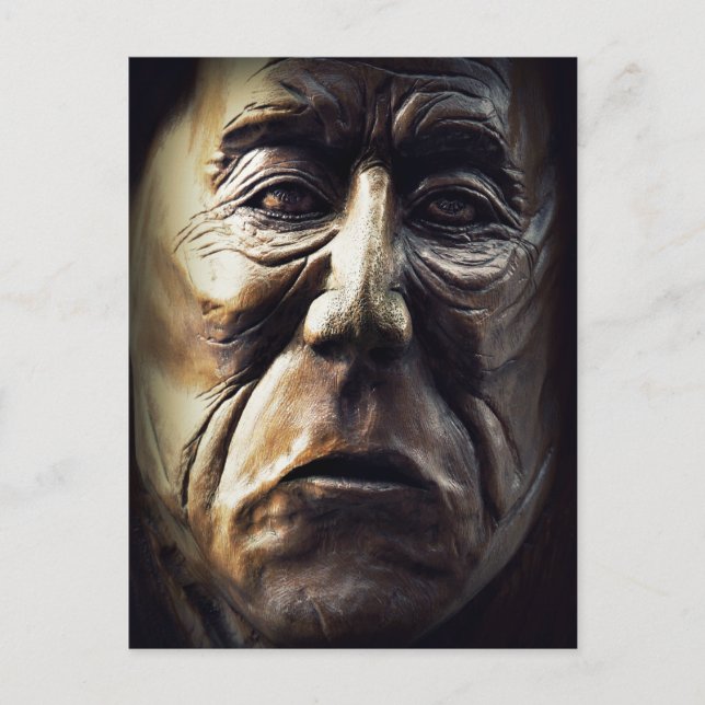 Ureinwohnerin Postkarte (Vorderseite)