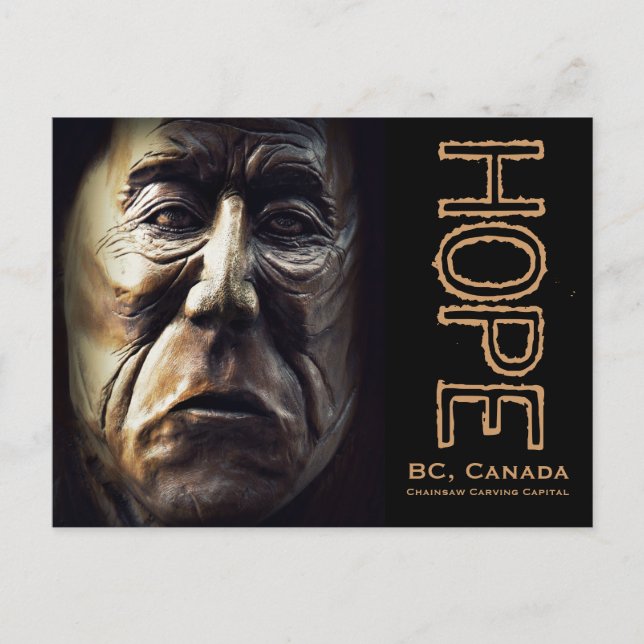 Ureinwohnerin Postkarte (Vorderseite)