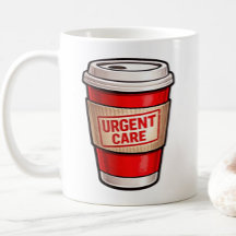 Urgent Care Funny Coffee Humor Healthcare Team Gif