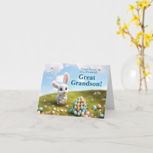 Urgroßenkel Liebling Osterhase Karte
