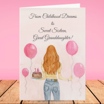 Urgroßenkelin Sweet Sixteen Mädchen Jeans