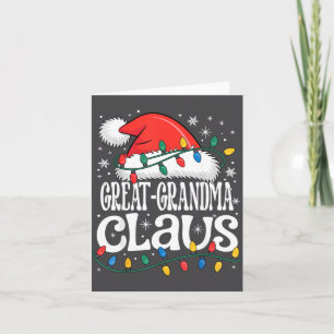 Urgroßmutter Claus Lustiges Xmas Weihnachten Oma H Karte