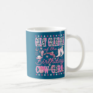 Urgroßmutter des Geburtstags Cow-girl Rodeo Weste Kaffeetasse