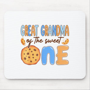 Urgroßmutter des Süßen Kekse und Milch Bi Mousepad