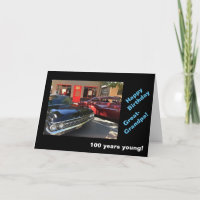 Urgroßvater 100. Geburtstag Oldtimer