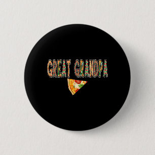 Urgroßvater Pizza Geburtstags-Squad Crew Familie Button