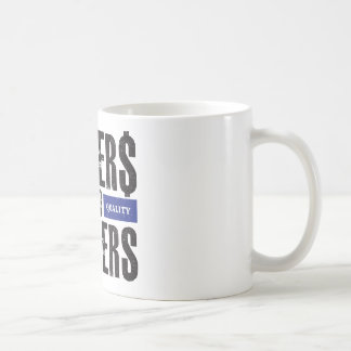Urheber und Schüttele-Apparat - Blau Tasse