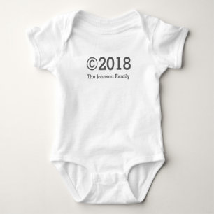 Urheberrechte Baby Strampler