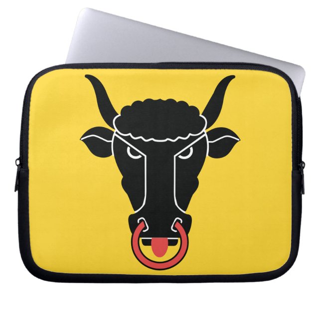 Uri Canton Flag Laptop Sleeve (Vorderseite)