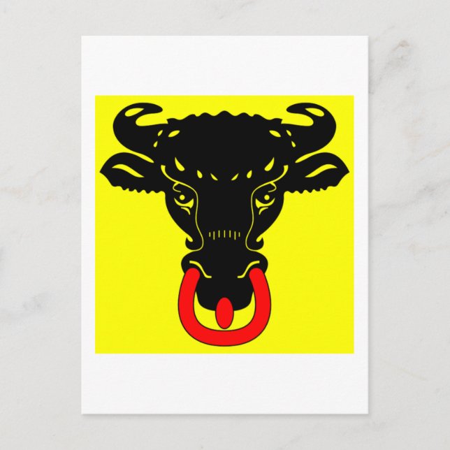 Uri Flag Postkarte (Vorderseite)