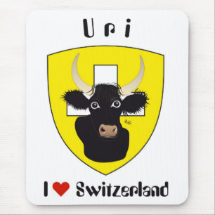 Uri Schweiz Suisse Svizzera Svizra Mousepad