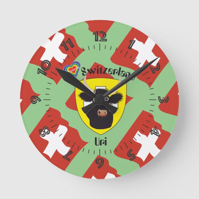 Uri Schweiz Suisse Svizzera Svizra Uhr (Vorderseite)