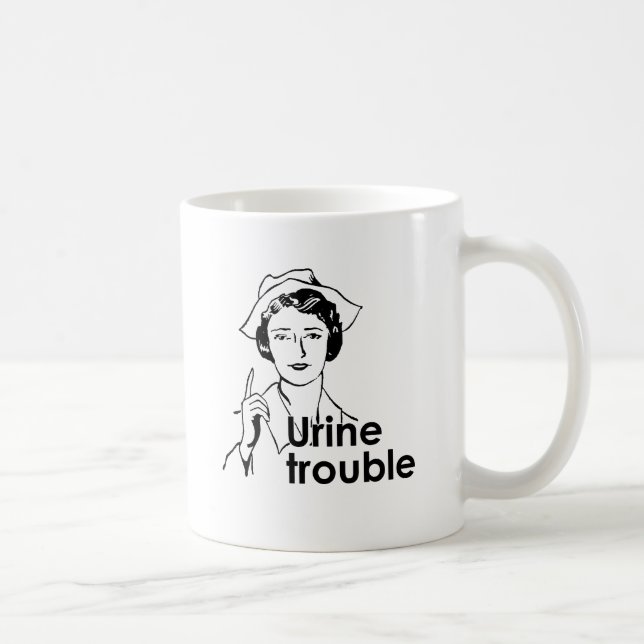 URINE TROUBLE TASSE (Rechts)