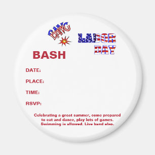 Urknall am Arbeitstag Magnet