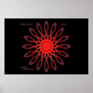 Urknall (Druck) Poster