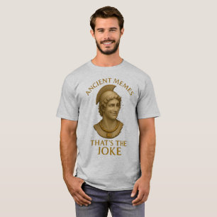 URKOMISCHE MEMES – Zeitlose Lacher in Stein T-Shirt