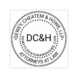 URL der Beruflichen Logoinitialen für Firmennamen Permastempel