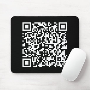 URL eingeben und scannbaren QR-Code erstellen Sc Mousepad