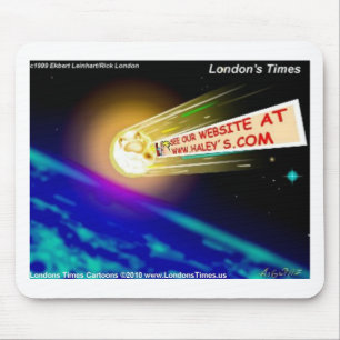 URL von Haleys Comet Funny Cards T-Shirts Tasse &  Mousepad