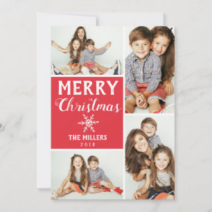 Urlaub 4 - FotoCollage Feiertagskarte