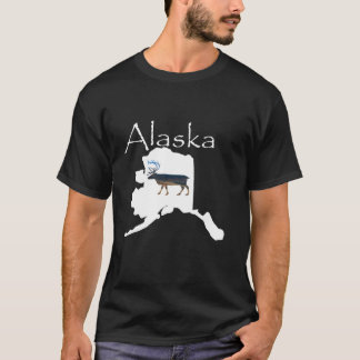Urlaub Alaska Letzte Grenze Souvenir Geschenke Ala T-Shirt