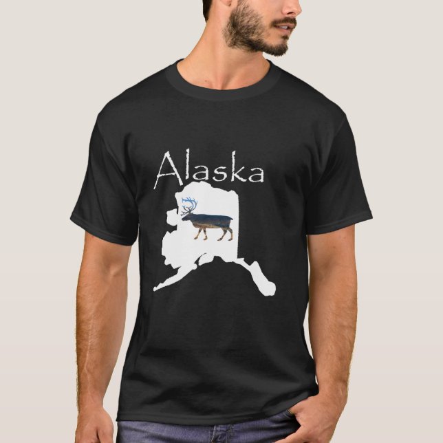Urlaub Alaska Letzte Grenze Souvenir Geschenke Ala T-Shirt (Vorderseite)